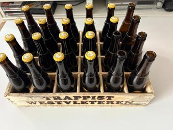 Trapist Westvleteren 12  -  18 flessen x 33 cl + houten krat beschikbaar voor biedingen
