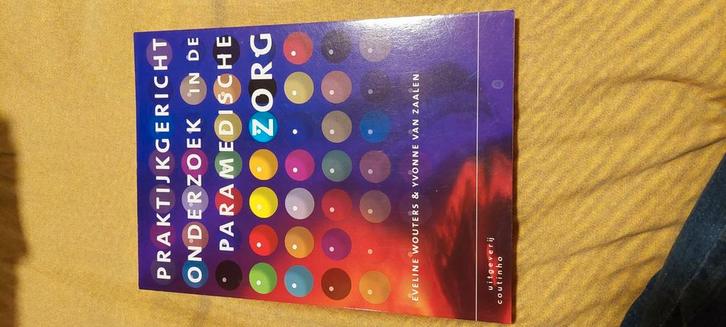 Praktijkgericht onderzoek in de paramedische zorg, Boeken, Wetenschap, Zo goed als nieuw, Ophalen of Verzenden