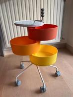 IKEA VINTAGE rollende opbergkar bv naaigerief prijs 75 euro, Ophalen, Gebruikt