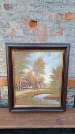 Peinture à l'huile sur toile Gérard Goffin, Enlèvement