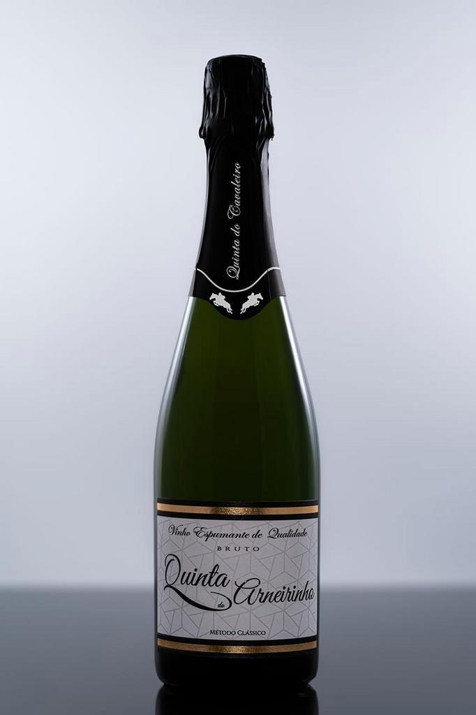 Champagne   Quinta do Arneirinho Brut – Bairrada Portugal, Verzamelen, Wijnen, Zo goed als nieuw, Champagne, Ophalen of Verzenden