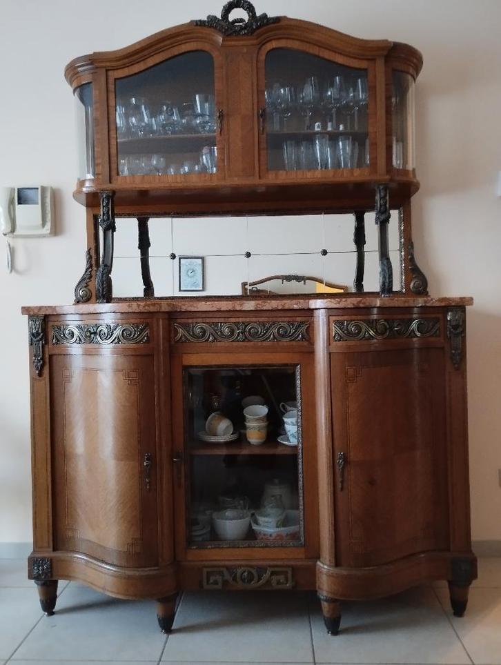 Ensemble de salle à manger ancien, Antiquités & Art, Antiquités | Meubles | Tables, Enlèvement