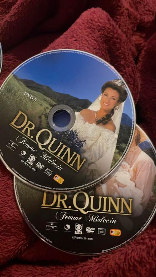 Dr. Quinn 45 dvd’s! Met collection vintage doos als houder., Cd's en Dvd's, Dvd's | Overige Dvd's, Zo goed als nieuw, Ophalen of Verzenden