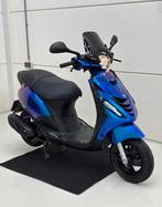 Piaggio Zip 4T I-Get 2018 Glans Air Blauw FULL OPTION 45km, Enlèvement ou Envoi, Comme neuf