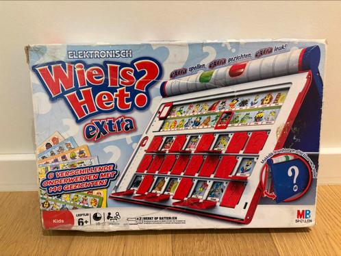 MB Elektronisch “Wie is het?” Extra, Hobby en Vrije tijd, Gezelschapsspellen | Overige, Gebruikt, Een of twee spelers, Ophalen of Verzenden