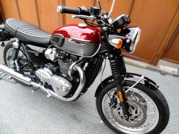 bonneville t120 1200cm3 2022 1er propriétaire 3500km gar beschikbaar voor biedingen