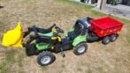 Speelgoed tractor, Kinderen en Baby's, Ophalen, Zo goed als nieuw, Trapvoertuig