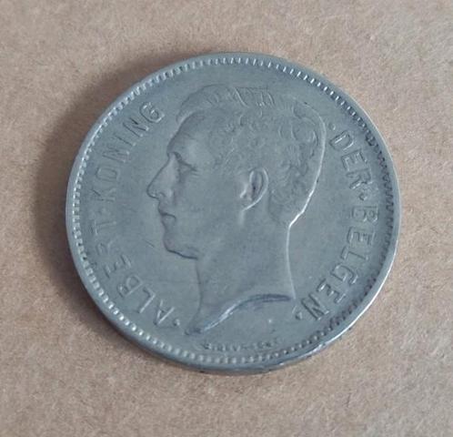 België 5 francs,1932, Timbres & Monnaies, Monnaies | Belgique, Monnaie en vrac, Enlèvement ou Envoi