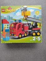 Lego Duplo brandweerwagen, Ophalen of Verzenden, Zo goed als nieuw