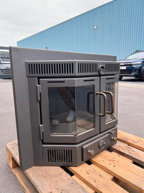 Kachel, Huis en Inrichting, Kachels, Zo goed als nieuw, Inbouw, Houtkachel, Hout, Ophalen