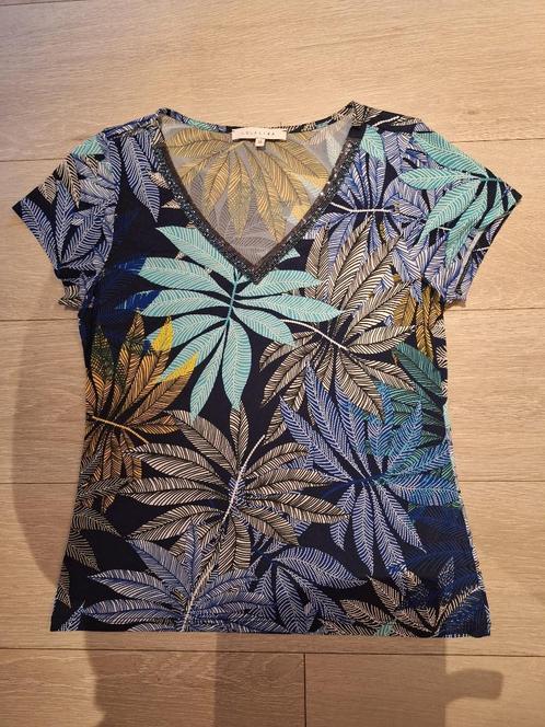 Blouse met korte mouwen, merk Lola Liza, maat 38,donkerblauw, Kleding | Dames, Blouses en Tunieken, Nieuw, Maat 38/40 (M), Overige kleuren