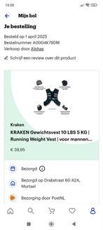 Gewichtsvest, Ophalen