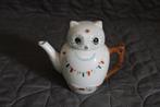 Theepot in vorm van een uil 14 x 8 x 18 cm, Ophalen of Verzenden, Gebruikt, Dier