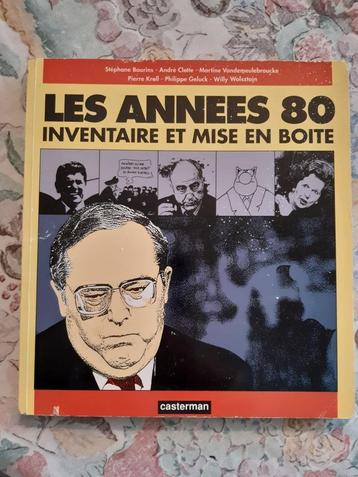 Les années 80, inventaire et mise en boîte - Casterman 1989 beschikbaar voor biedingen