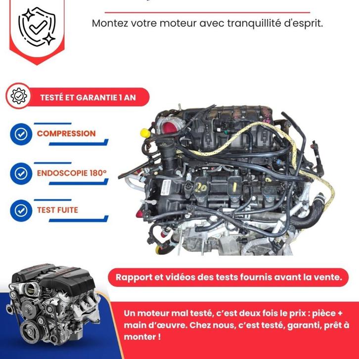 Complete motor jeep wrangler 3.6 v6 284cv erc import, Auto-onderdelen, Motor en Toebehoren, Jeep, Nieuw, Ophalen of Verzenden