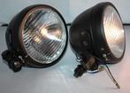 Spotlights Zwart - 120 mm | USA-Stijl | 12V 35/35W | Per Paa, Motoren, Accessoires | Overige, Verzenden, Nieuw