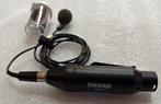 Micro cravate lavalier Shure 93 + adaptateur mini XLR - XLR, Muziek en Instrumenten, Microfoons, Ophalen of Verzenden, Zo goed als nieuw
