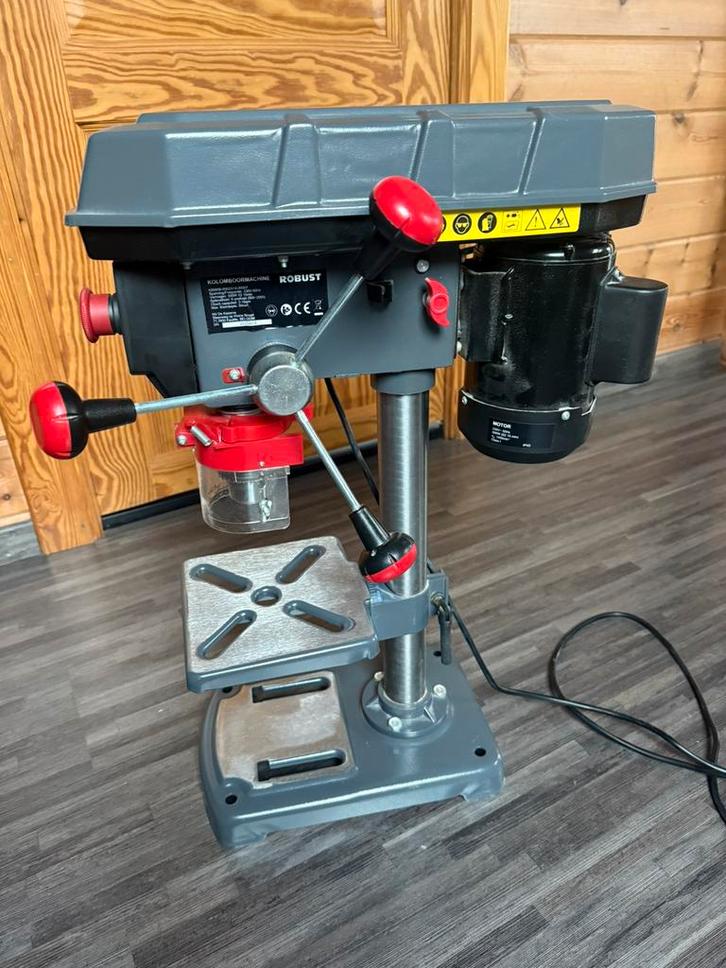 Kolomboormachine, Doe-het-zelf en Bouw, Gereedschap | Boormachines, Gebruikt, Kolomboormachine, 400 tot 600 watt, Variabele snelheid