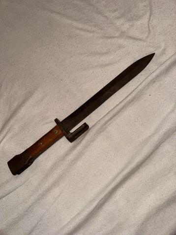 Baïonnette FN FAL type A (Belgique, sans fourreau) beschikbaar voor biedingen