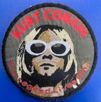 Patch vintage Kurt Cobain (années 1990), Collections, Comme neuf, Autres types, Enlèvement ou Envoi