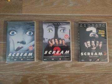 Scream 1, 2 et 3 - DVD non ouverts, Enlèvement ou Envoi, Neuf, dans son emballage