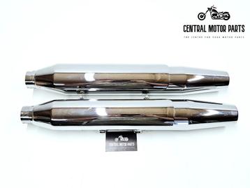 Slip ons Softail 2007-2017 chroom beschikbaar voor biedingen