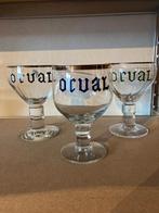 Orval glazen, Verzamelen, Ophalen of Verzenden, Zo goed als nieuw, Bierglas