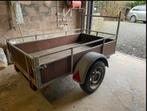 Enkelas aanhangwagen 750kg, Ophalen, Zo goed als nieuw