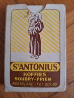 Oud spel kaarten St Antonius koffies Soubry Roeselare, Ophalen of Verzenden, Zo goed als nieuw