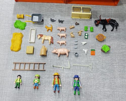 playmobil 4142 meeneem boerderij, Kinderen en Baby's, Speelgoed | Playmobil, Gebruikt, Ophalen