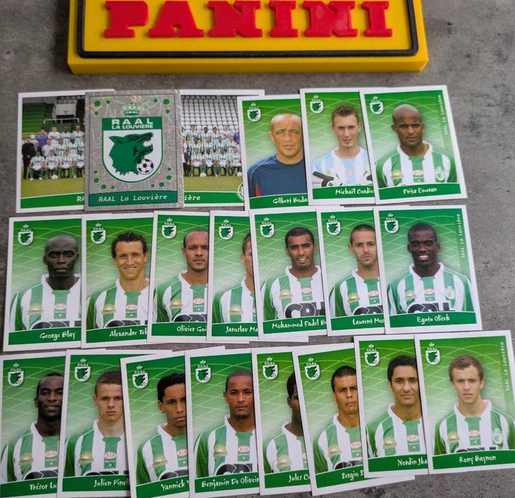 Panini football 2006 21X LA LOUVIERE  voetbal stickers 2006, Hobby en Vrije tijd, Stickers en Plaatjes, Nieuw, Verzenden