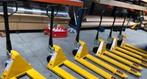partij nog nieuwe transpallet, Doe-het-zelf en Bouw, Palletwagens en Pompwagens, Ophalen, Gebruikt