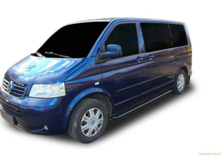 Side bars ZWART Volkswagen Transporter T5 SWB NIEUW !!!!, Auto-onderdelen, Overige Auto-onderdelen, Volkswagen, Nieuw, Ophalen of Verzenden