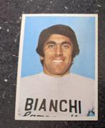 Vintage prentje wielrennen Bianchi team Marino Basso, Ophalen of Verzenden, Zo goed als nieuw, Sport