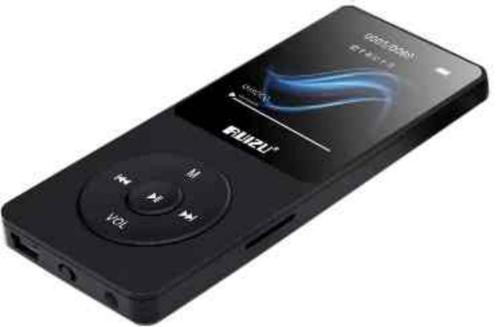 RUIZU X02 HiFi mp3-speler  (FM- VoiceRecorder/eBook/Picture), Audio, Tv en Foto, Mp3-spelers | Apple iPod, Nieuw, Zwart, Met radio