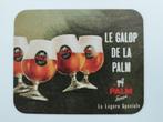Bierviltje Palm (Frans), Collections, Marques de bière, Comme neuf, Sous-bock, Enlèvement ou Envoi, Palm