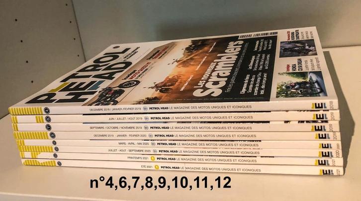 Moto Heroes & Petrol Head motorfiets beoordelingen, Boeken, Tijdschriften en Kranten, Zo goed als nieuw, Ophalen