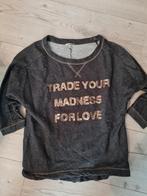 Madness jogging sweater Medium jeans kleur M, Kinderen en Baby's, Ophalen of Verzenden, Zo goed als nieuw