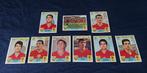 9 versch. Panini stickers 'WK Mexico 70'   -originals-, Ophalen of Verzenden, Gebruikt, Meerdere stickers