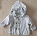 Gilet bleu capuche amovible -T60- Obaïbi - NEUF, Kinderen en Baby's, Babykleding | Maat 62, Ophalen, Nieuw, Obaibi, Truitje of Vestje