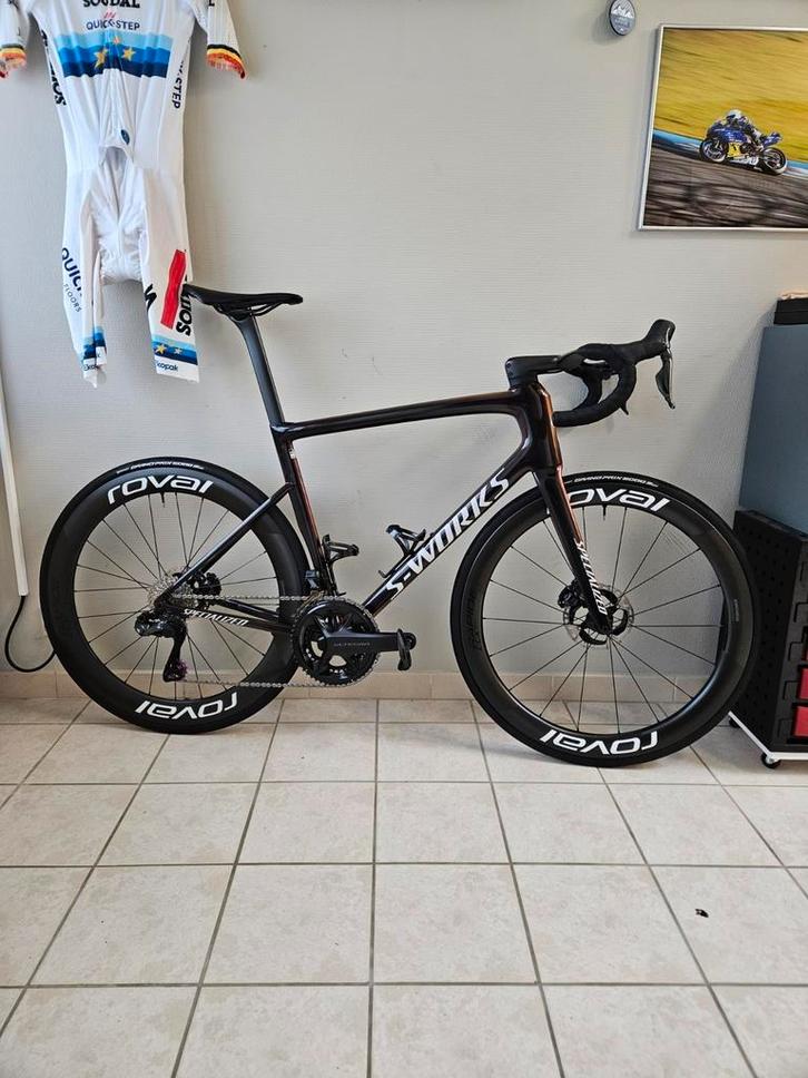 Specialized s-works tarmac sl8 58cm, Fietsen en Brommers, Fietsen | Racefietsen, Zo goed als nieuw, Ophalen