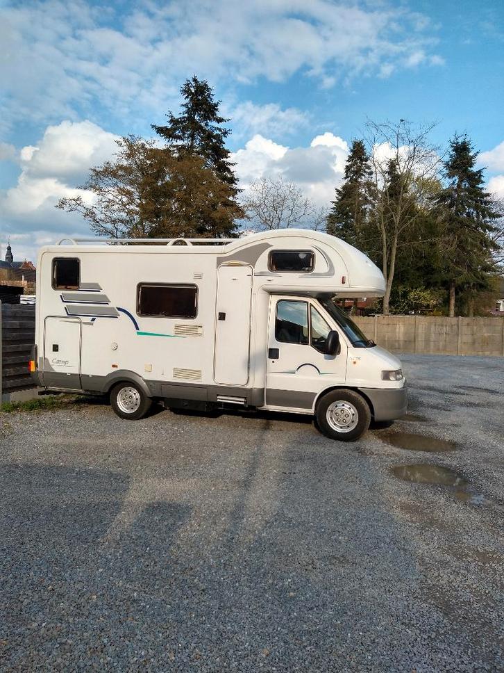 fiat ducato 2.8, Caravans en Kamperen, Mobilhomes, Particulier, tot en met 6, Alkoof, Fiat, Fiat, Diesel, Standaard zit, Cassettetoilet