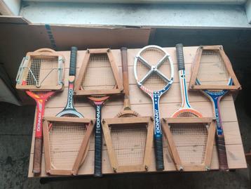 Vintage tennisrackets