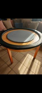 Table a poker et 2 valises utiliser, Ophalen, Zo goed als nieuw