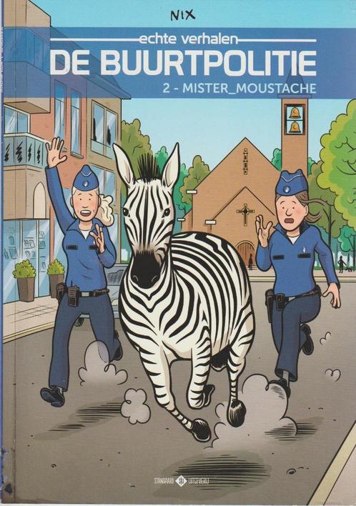 Strip - De buurtpolitie nr. 2 - Mister Moustache., Boeken, Stripverhalen, Verzenden