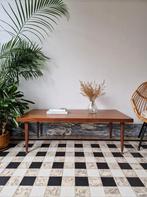 Vintage midcentury XL salontafel | coffeetable, 100 à 150 cm, Enlèvement, Rectangulaire, 50 à 75 cm