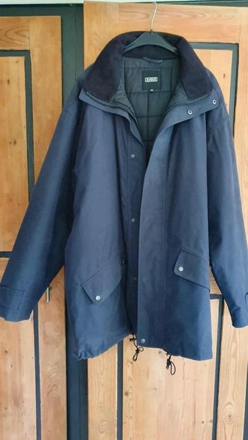 PARKA MARQUE AIGLE XXXL NEUF DOUBLURE MATELASSEE BLEU MARINE beschikbaar voor biedingen
