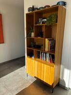 Woood Exclusive Gravure Boekenkast - Naturel Eik, Huis en Inrichting, Ophalen