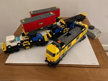 LEGO City – lot goederentrein met wagons zonder sporen beschikbaar voor biedingen