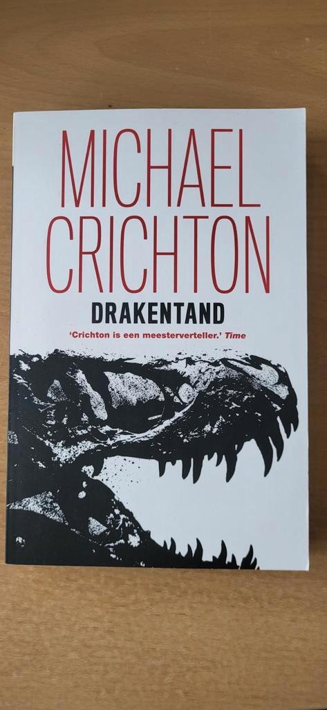 Michael Crichton - Drakentand, Boeken, Thrillers, Gelezen, Ophalen of Verzenden